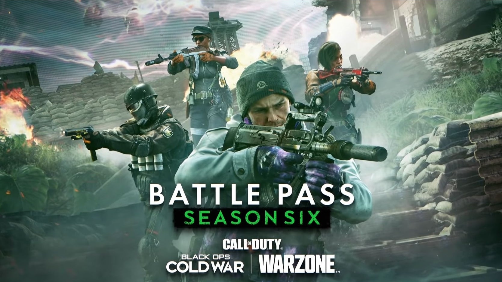 Image for Black Ops - Cold War, Warzone Season 6 Battle Pass skins and Operators, including Panda, Mason and Aurora Borealis Tier 100 rewards
