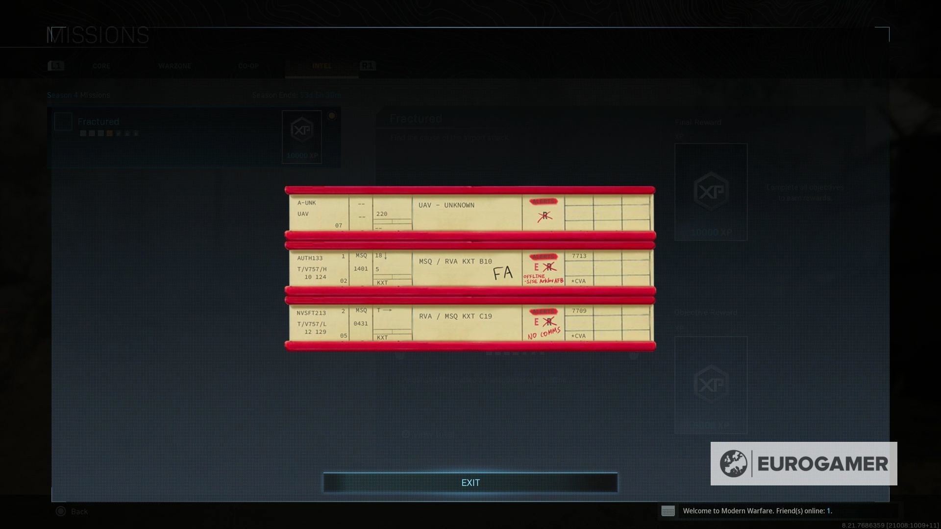 Warzone Fractured Intel Mission locations  Ghost message location  Evacuations were underway and more explained - 28