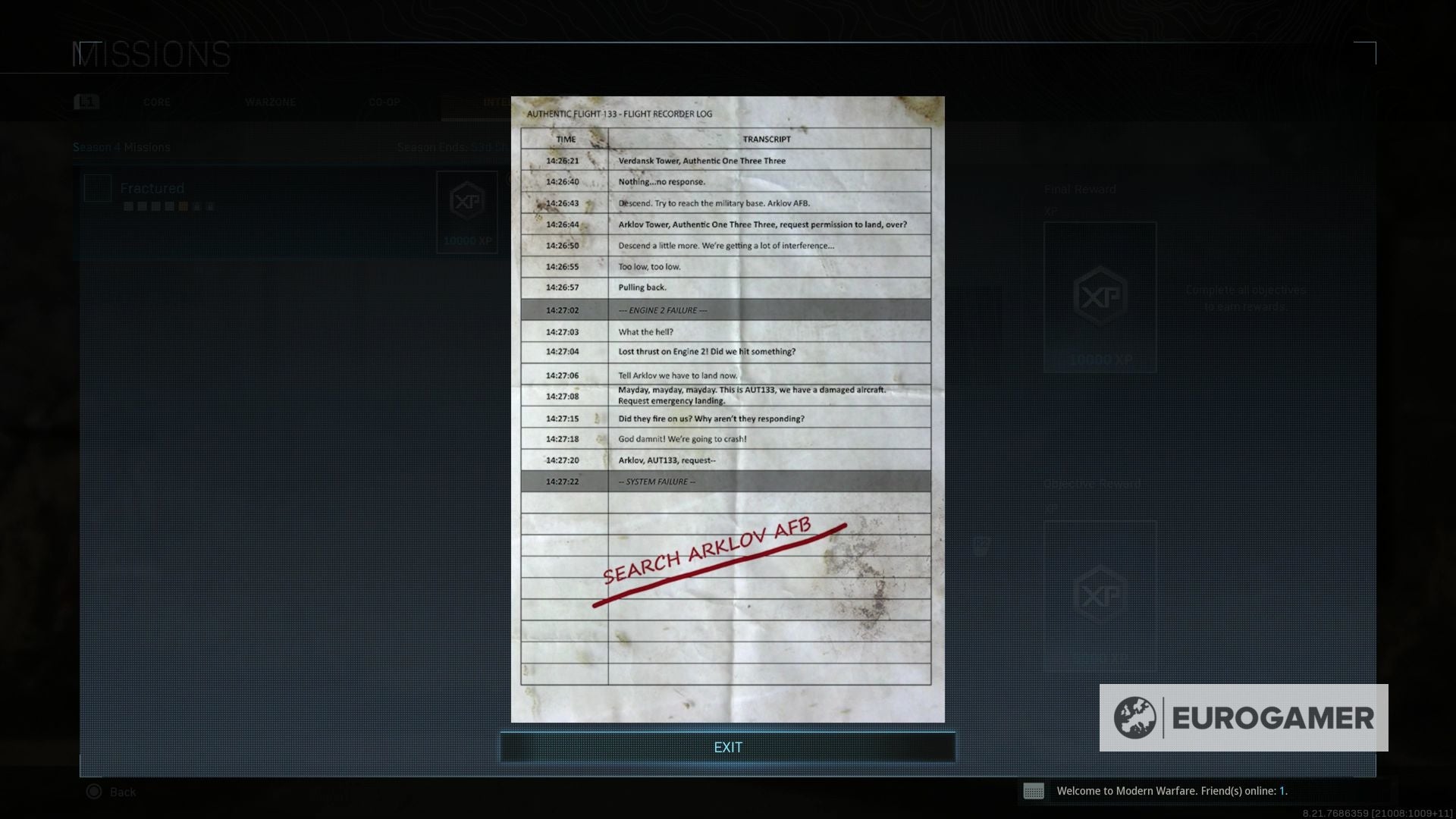 Warzone Fractured Intel Mission locations  Ghost message location  Evacuations were underway and more explained - 7