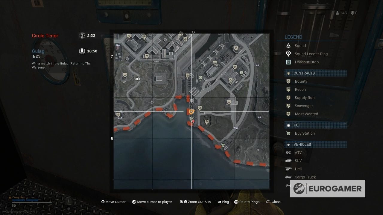 Warzone Hidden Cargo Intel Mission locations  Ports of entry  inspection scheduled at the port  WHP site and other Intel explained - 13