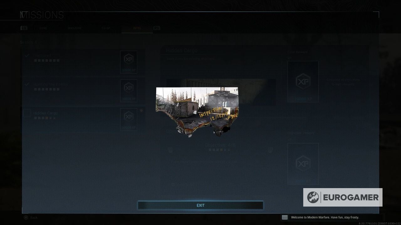 Warzone Hidden Cargo Intel Mission locations  Ports of entry  inspection scheduled at the port  WHP site and other Intel explained - 11