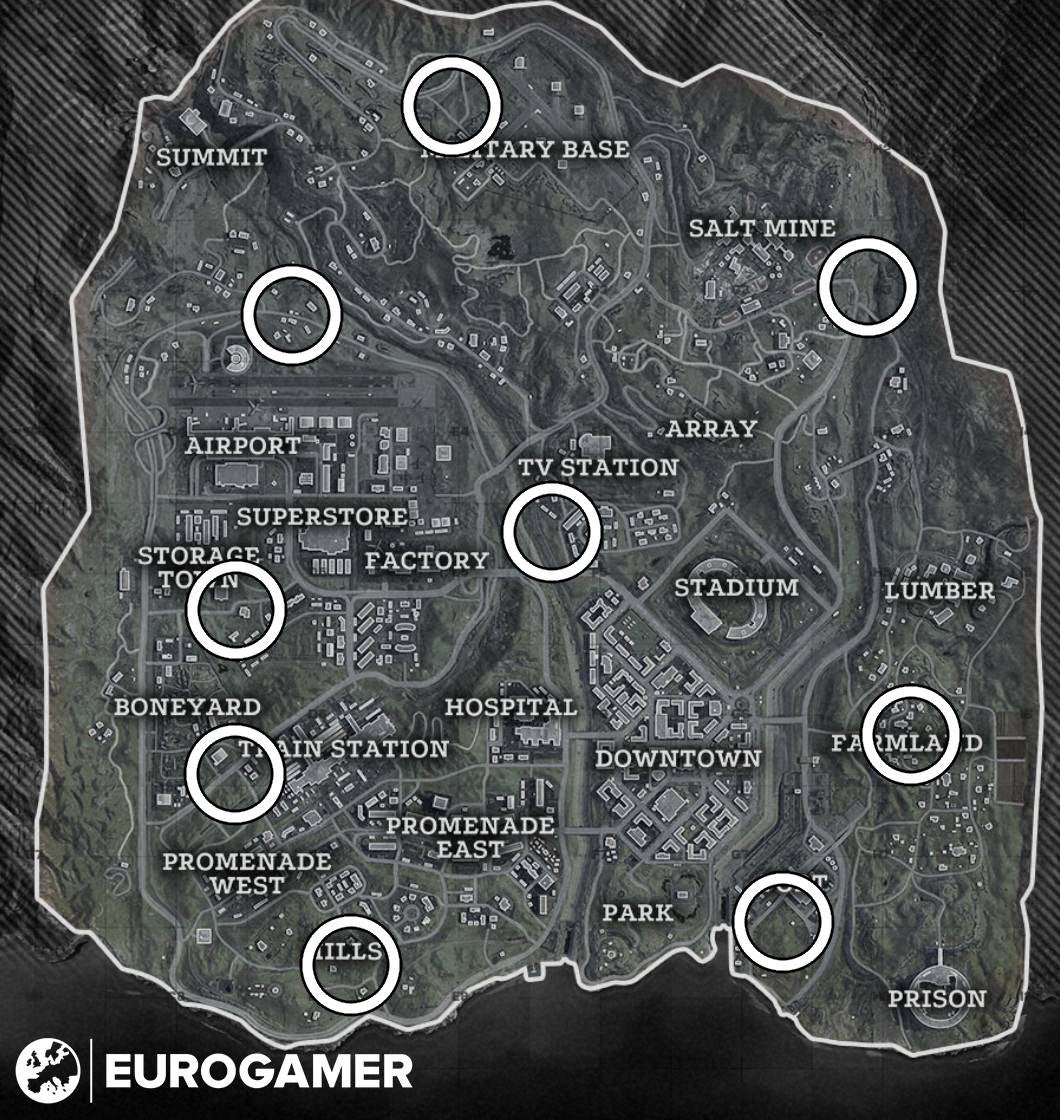 Warzone Broadcast Station locations  Where to find Mobile Broadcast Stations in Warzone s Numbers event - 65