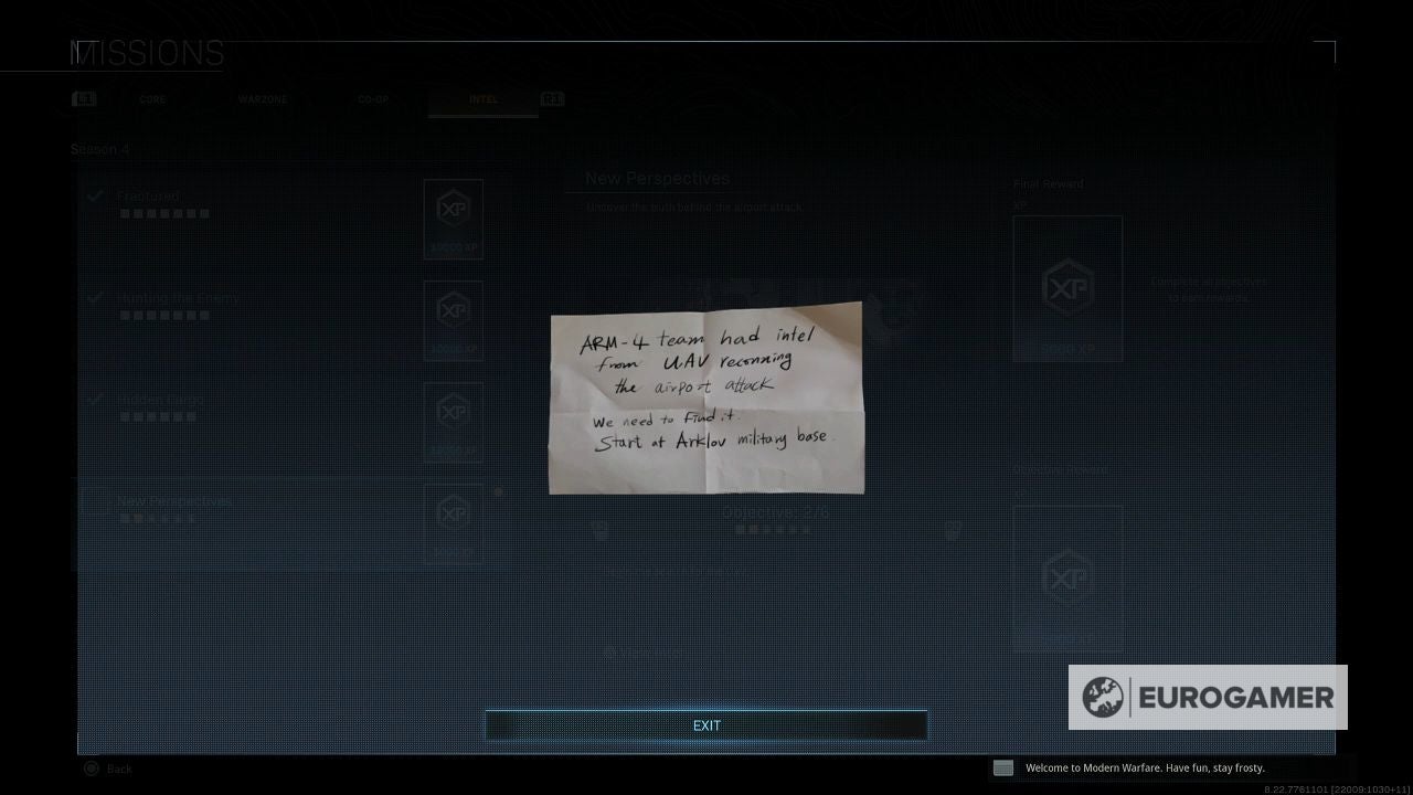 Warzone New Perspectives Intel Mission locations  UAV and corrupted image Intel clues explained - 6