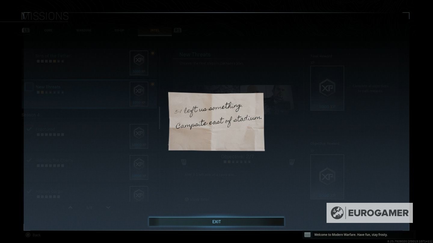 Warzone New Threats Intel locations  Where to find the power sources  monumental clue sketch locations - 59