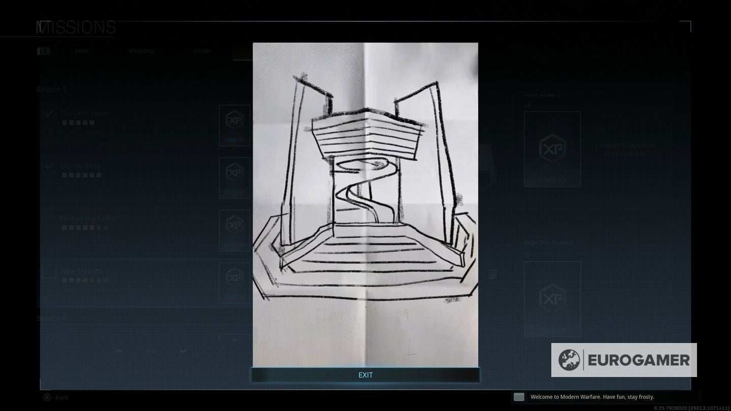 Warzone New Threats Intel locations  Where to find the power sources  monumental clue sketch locations - 45