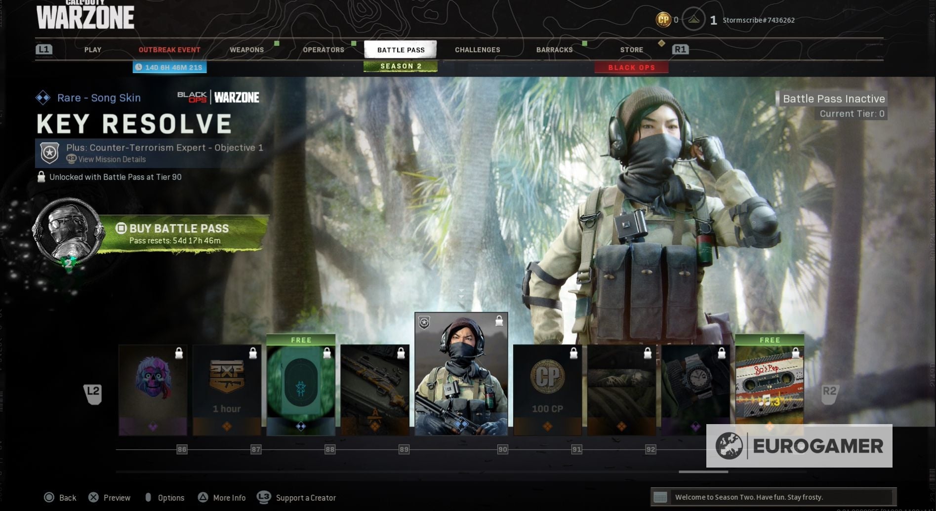 Black Ops   Cold War  Warzone Season 2 Battle Pass skins and Operators  including Naga  Park and Tier 100 rewards - 78