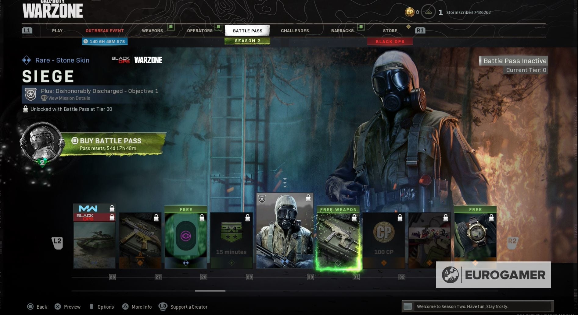 Black Ops   Cold War  Warzone Season 2 Battle Pass skins and Operators  including Naga  Park and Tier 100 rewards - 6