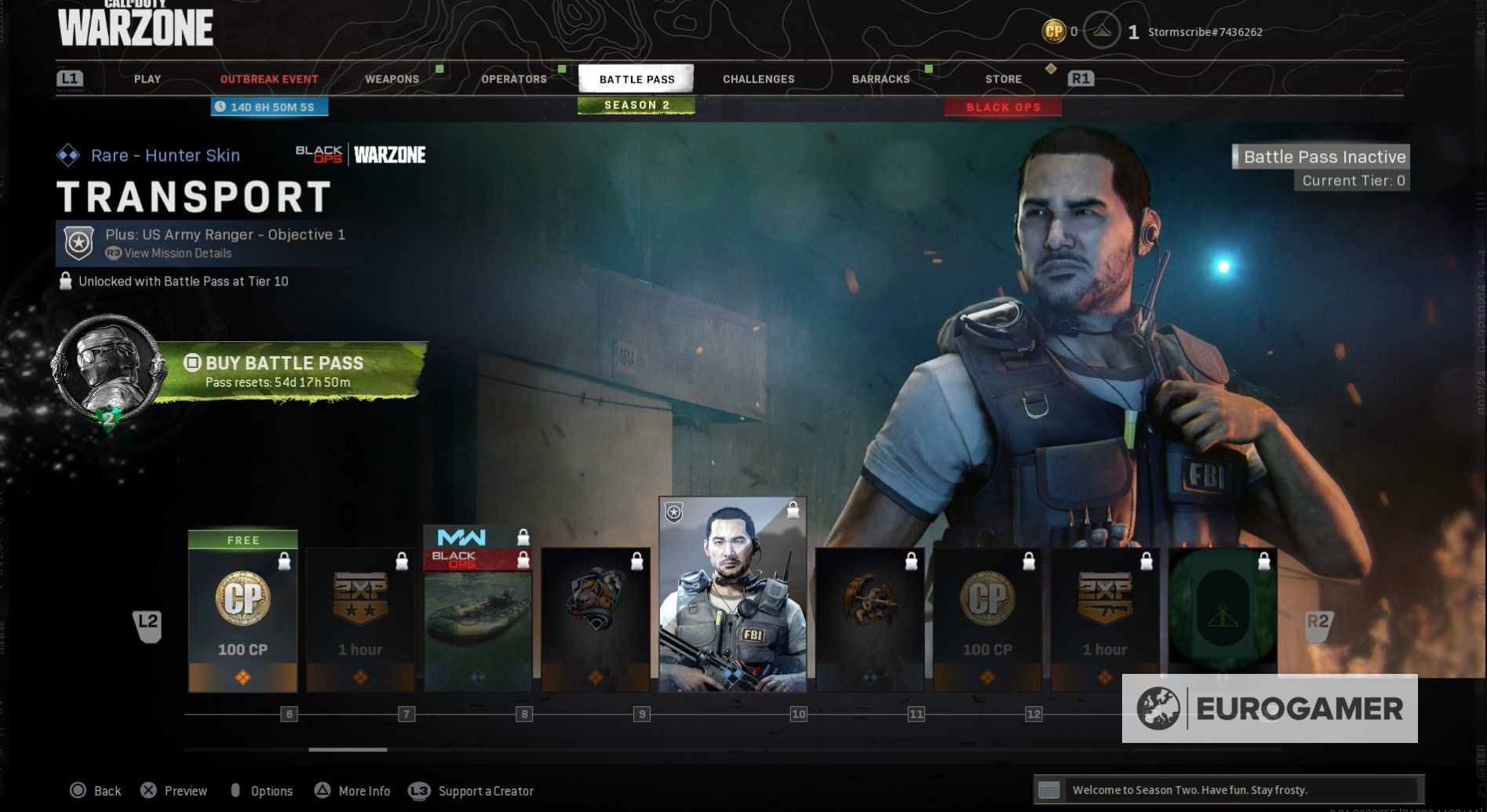 Black Ops   Cold War  Warzone Season 2 Battle Pass skins and Operators  including Naga  Park and Tier 100 rewards - 72