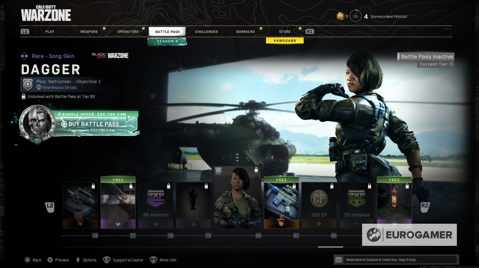 Black Ops   Cold War  Warzone Season 6 Battle Pass skins and Operators  including Panda  Mason and Aurora Borealis Tier 100 rewards - 94