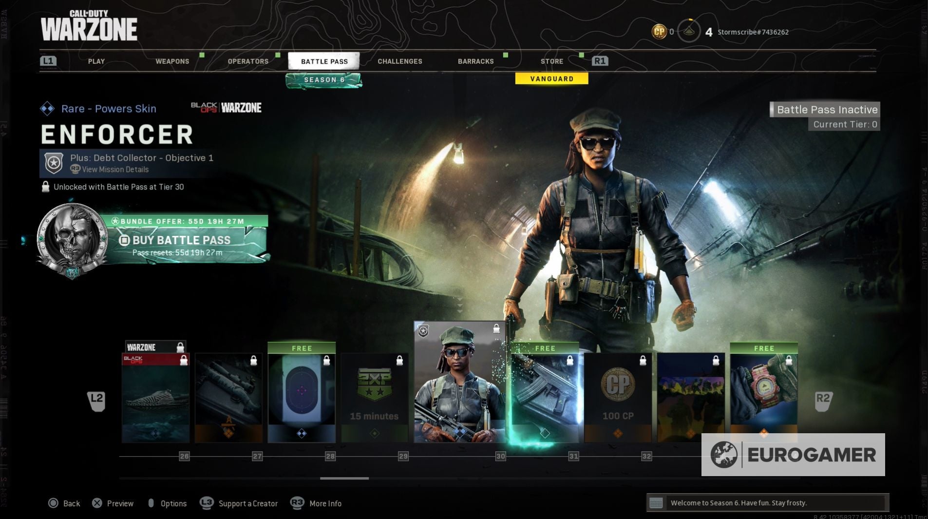 Black Ops   Cold War  Warzone Season 6 Battle Pass skins and Operators  including Panda  Mason and Aurora Borealis Tier 100 rewards - 22