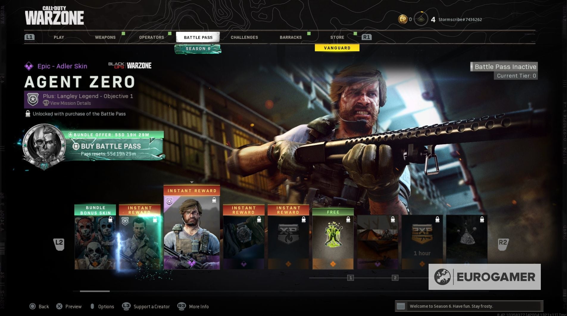 Black Ops   Cold War  Warzone Season 6 Battle Pass skins and Operators  including Panda  Mason and Aurora Borealis Tier 100 rewards - 28