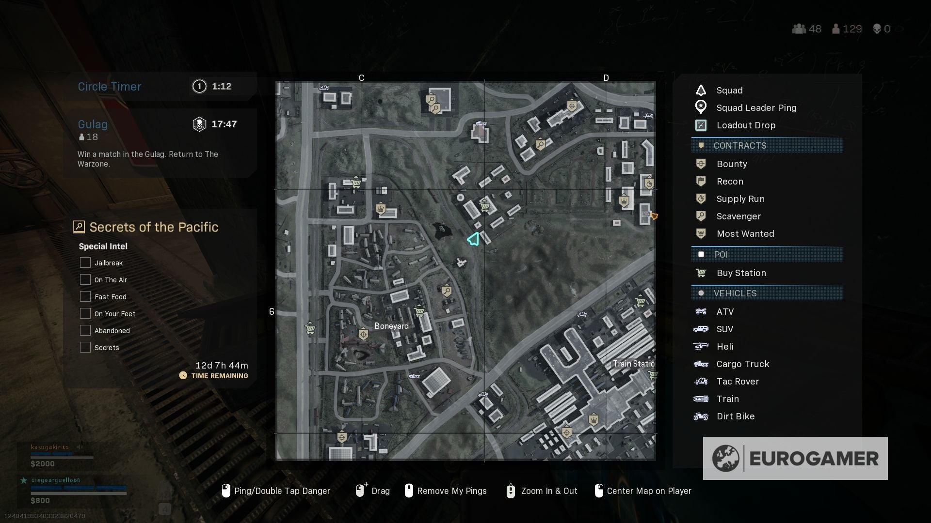 Warzone Secrets of the Pacific locations  event rewards and end time explained - 2