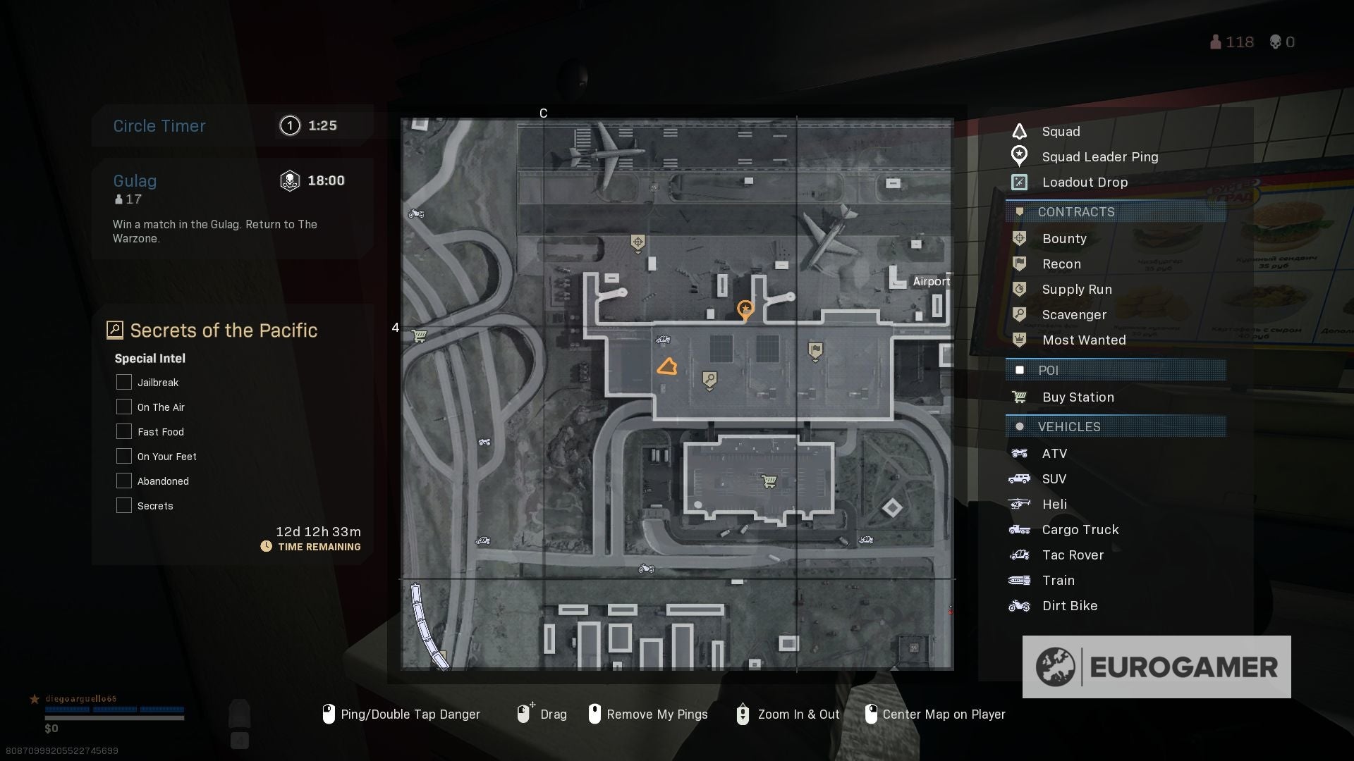 Warzone Secrets of the Pacific locations  event rewards and end time explained - 92