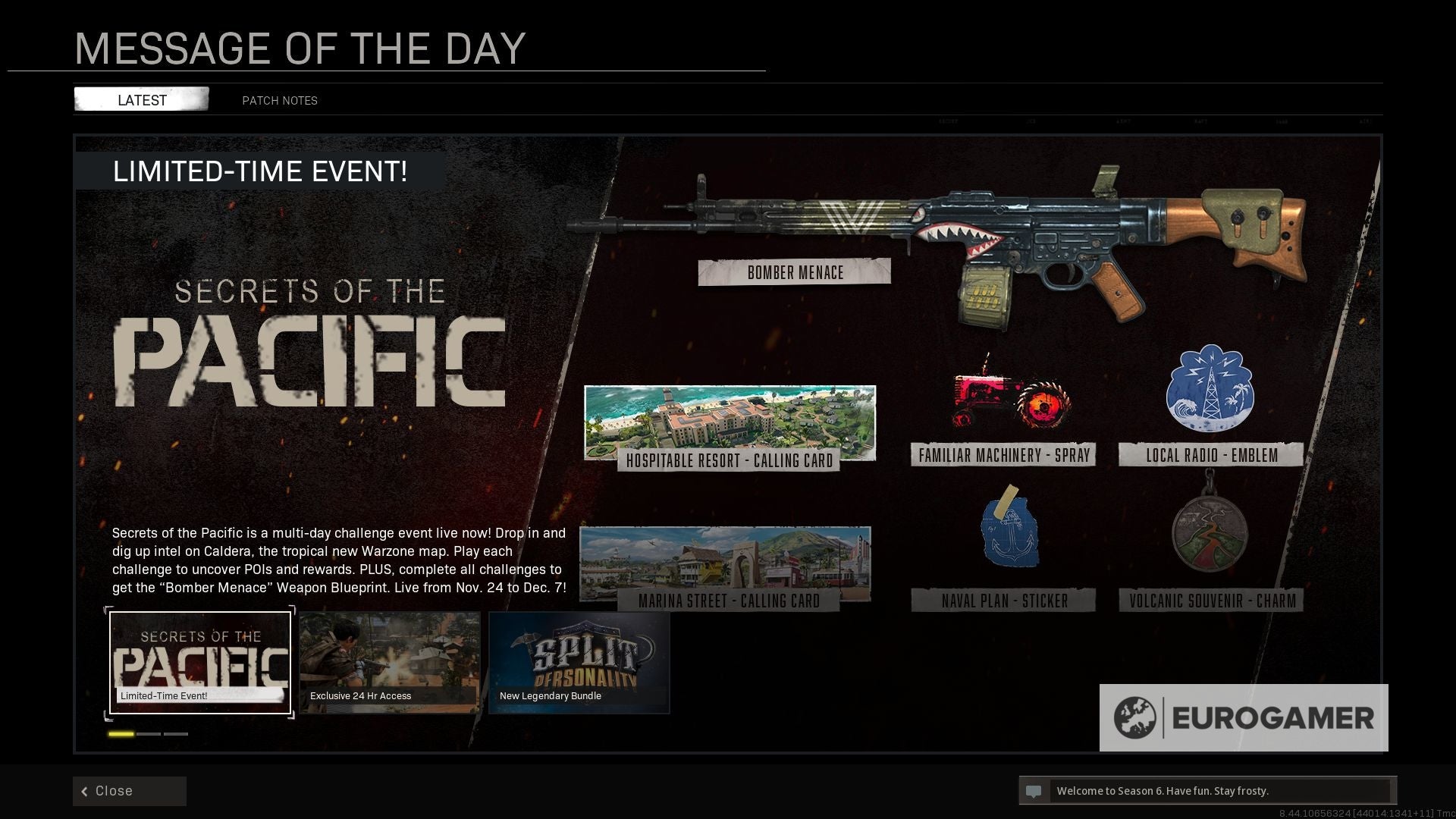 Warzone Secrets of the Pacific locations  event rewards and end time explained - 64
