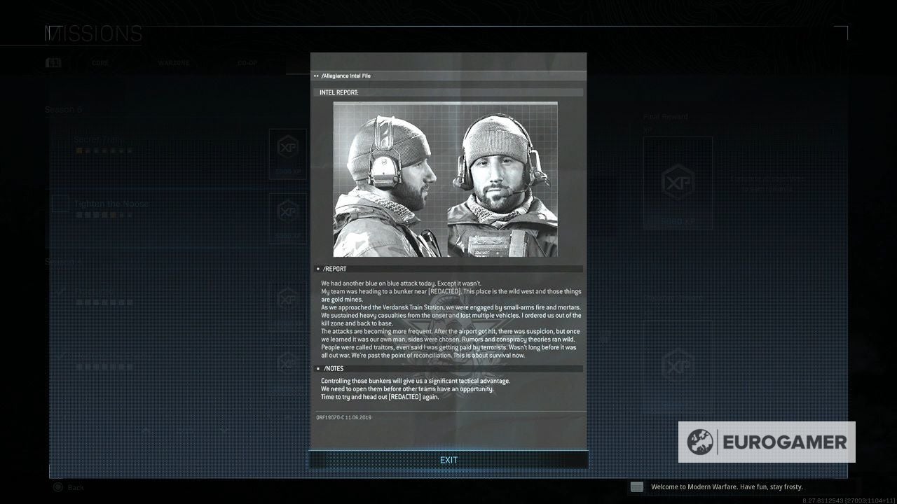 Warzone Tighten the Noose Intel locations  Where to find Verdansk Bank  Bunker 1 locations - 11
