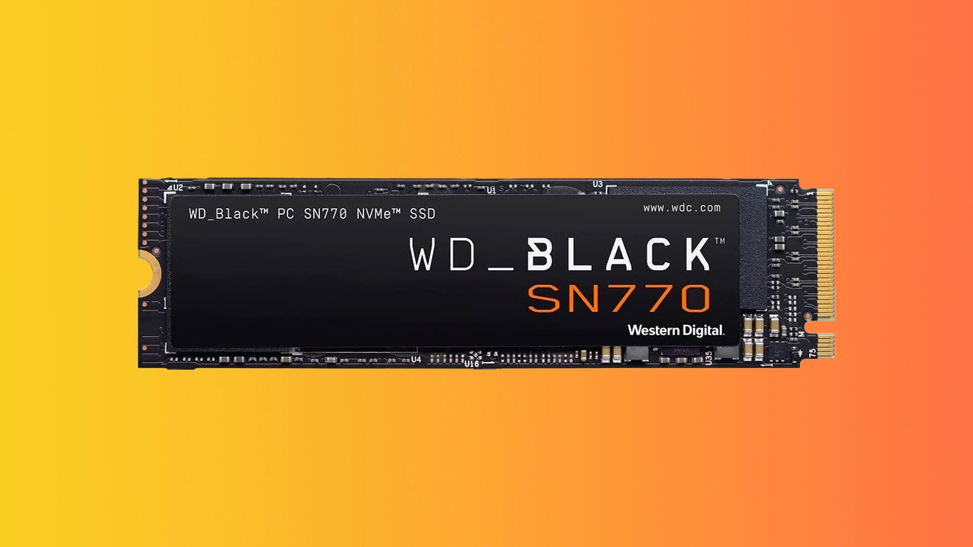 Image for Grab the solid WD Black SN770 1TB SSD for just £72 at Ebay with this code