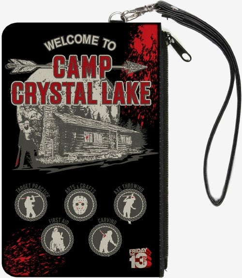 Welcome To Camp Crystal Lake Wallet Clutch