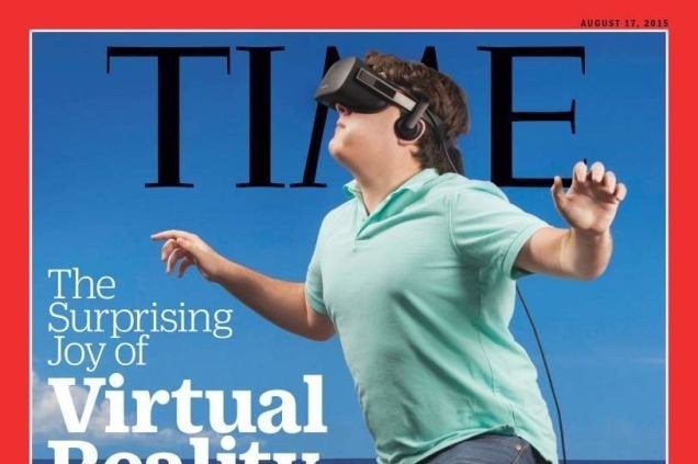 Image for We're all Palmer Luckey on the cover of Time magazine