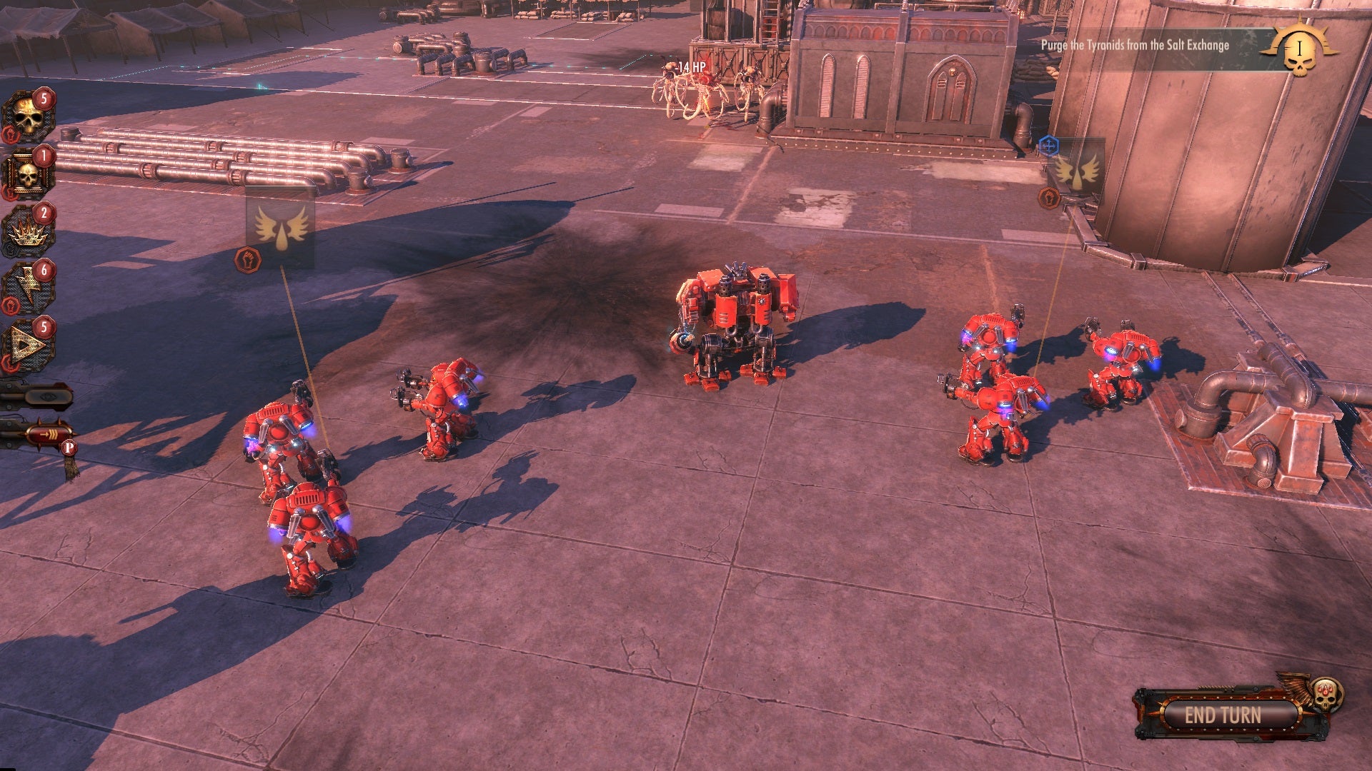 Warhammer 40 000 Battlesector is a turn based strategy game from the developer of Battlestar Galactica Deadlock - 25