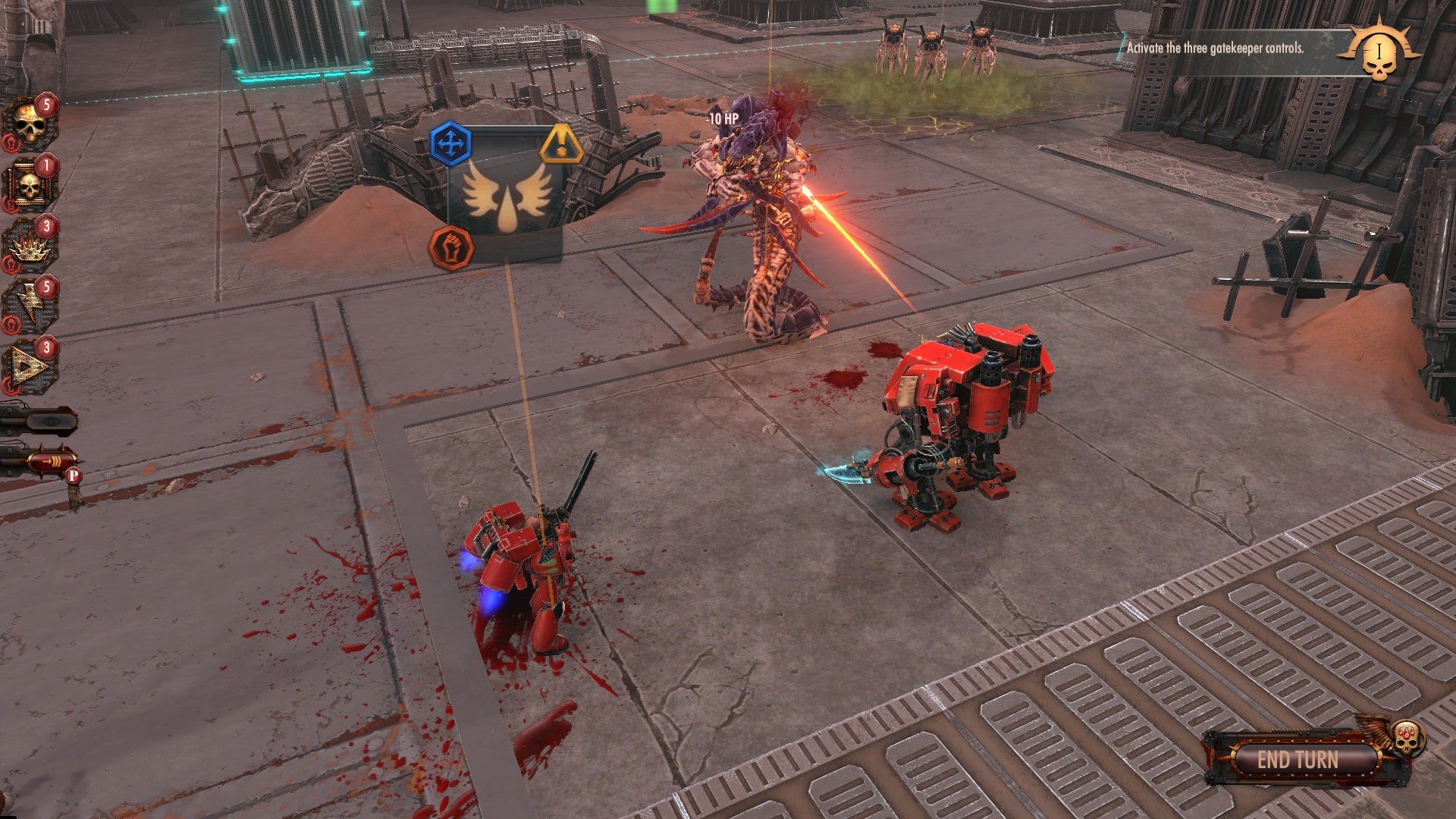 Warhammer 40 000 Battlesector is a turn based strategy game from the developer of Battlestar Galactica Deadlock - 53