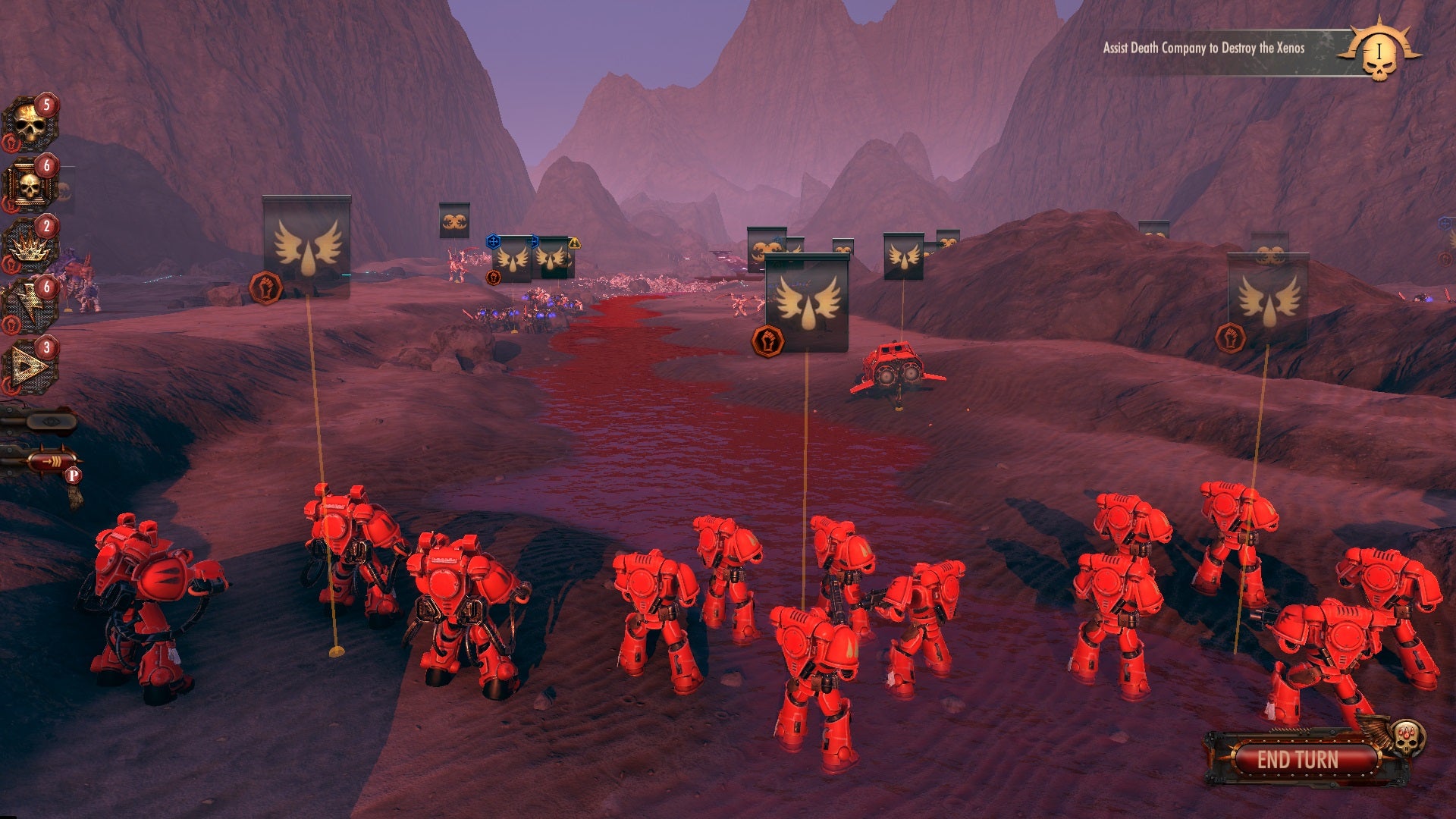 Warhammer 40 000 Battlesector is a turn based strategy game from the developer of Battlestar Galactica Deadlock - 98