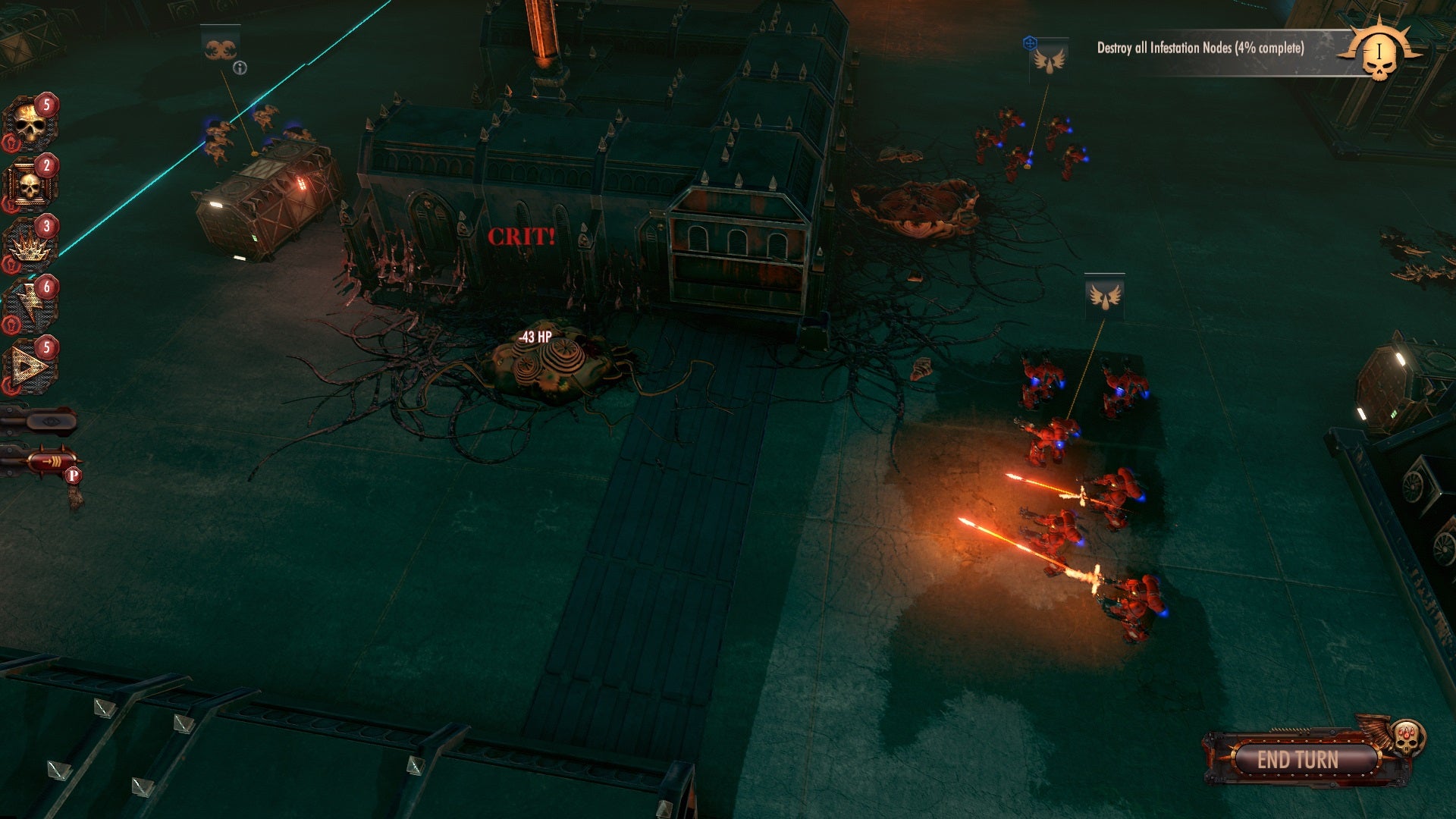 Warhammer 40 000 Battlesector is a turn based strategy game from the developer of Battlestar Galactica Deadlock - 23