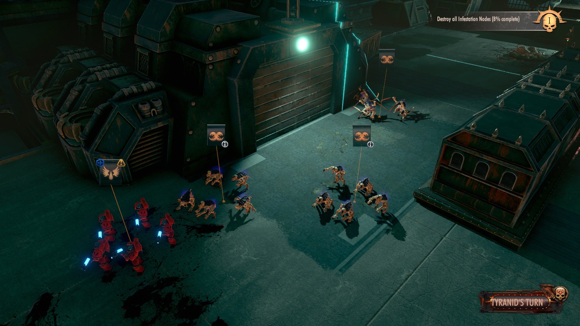 Warhammer 40 000 Battlesector is a turn based strategy game from the developer of Battlestar Galactica Deadlock - 45