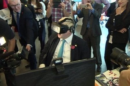 Image for When Boris Johnson played Oculus Rift