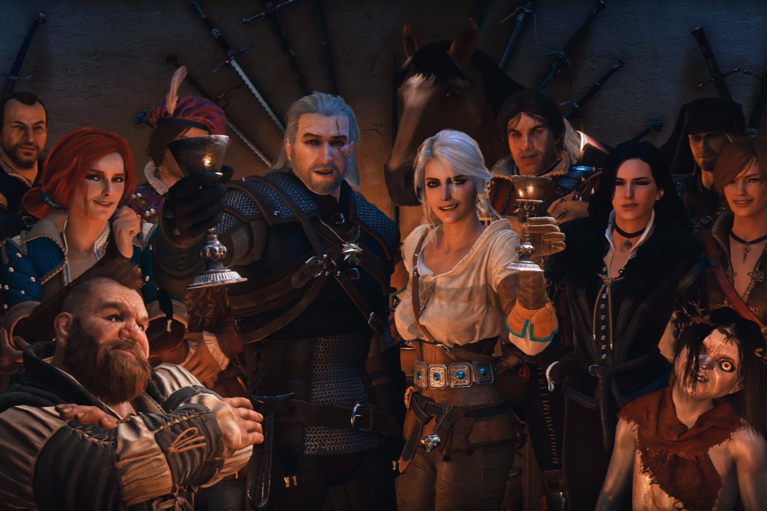 Image for Who's who in The Witcher's wonderful 10-year anniversary video