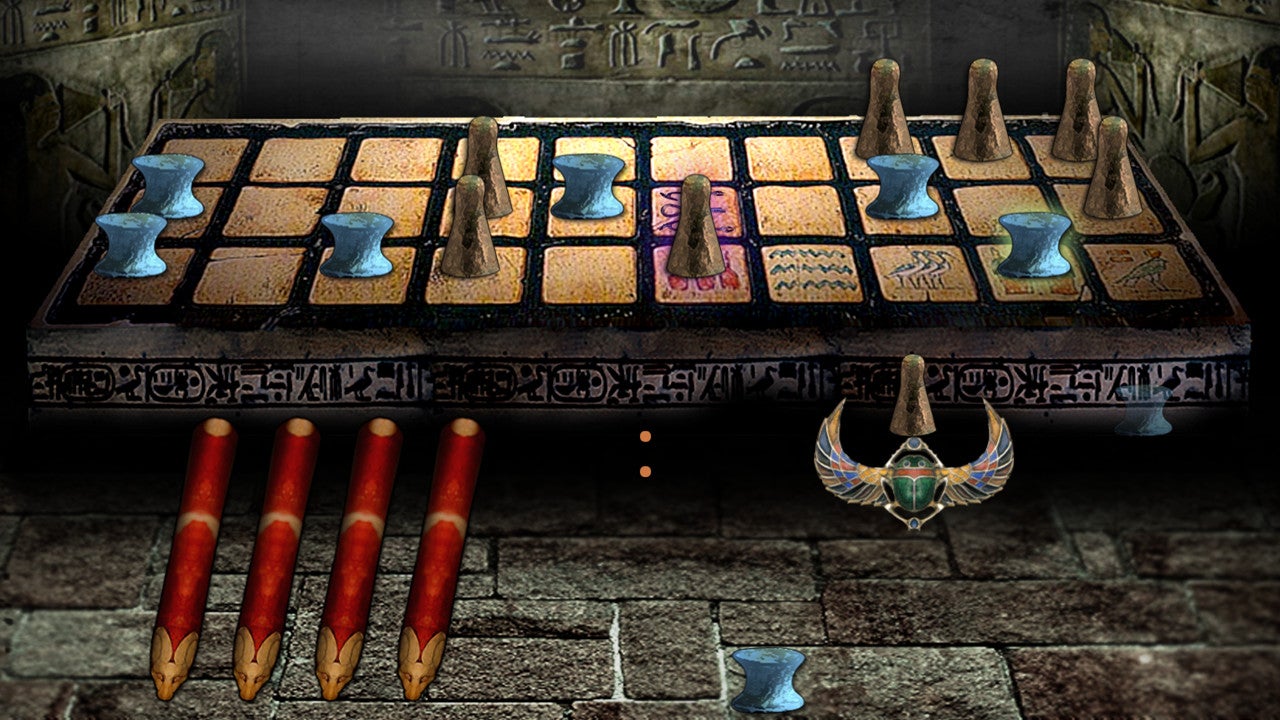 Custom Made SENET King Tut's Game Egypt Board Game Own the Game of the PHARAOHS
