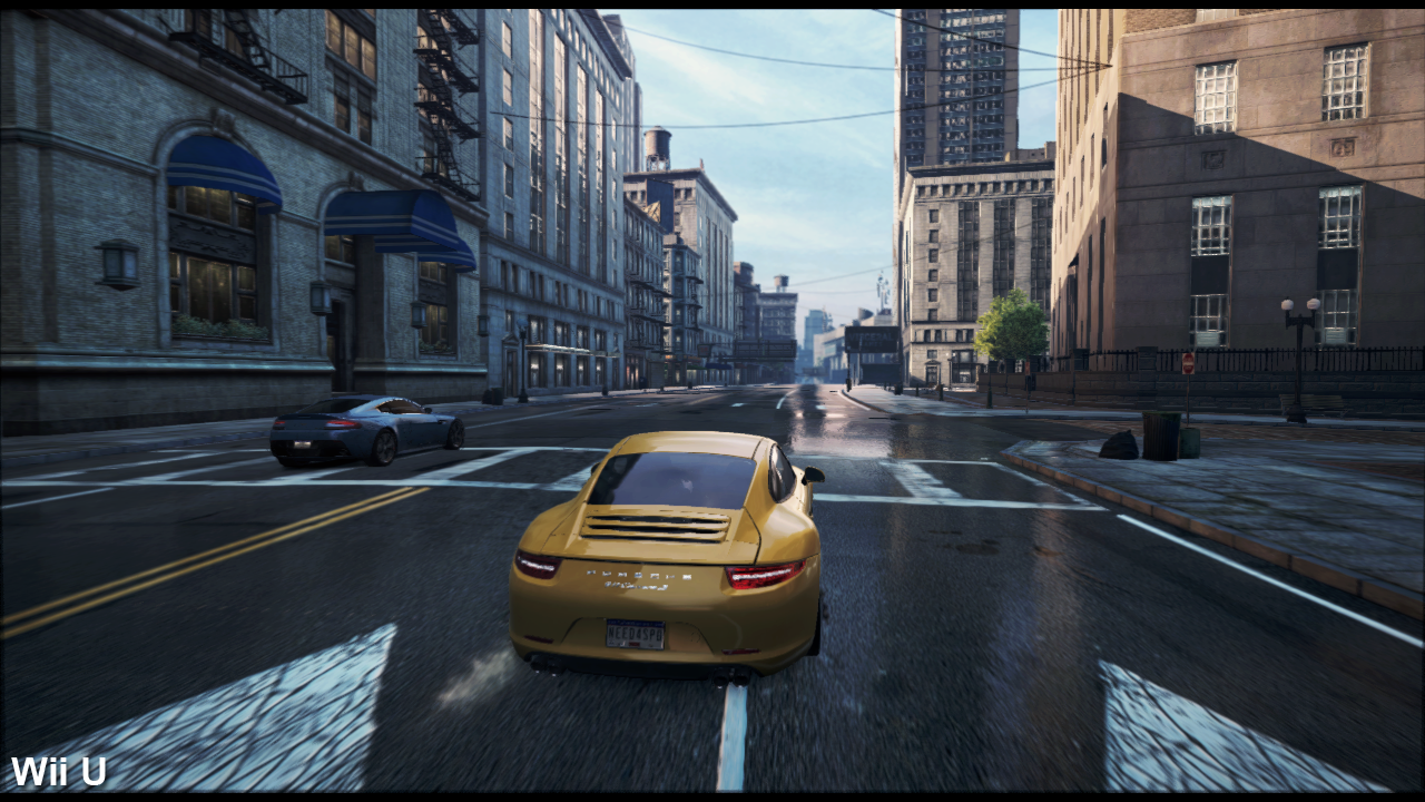 how to play need for speed most wanted on the wii u