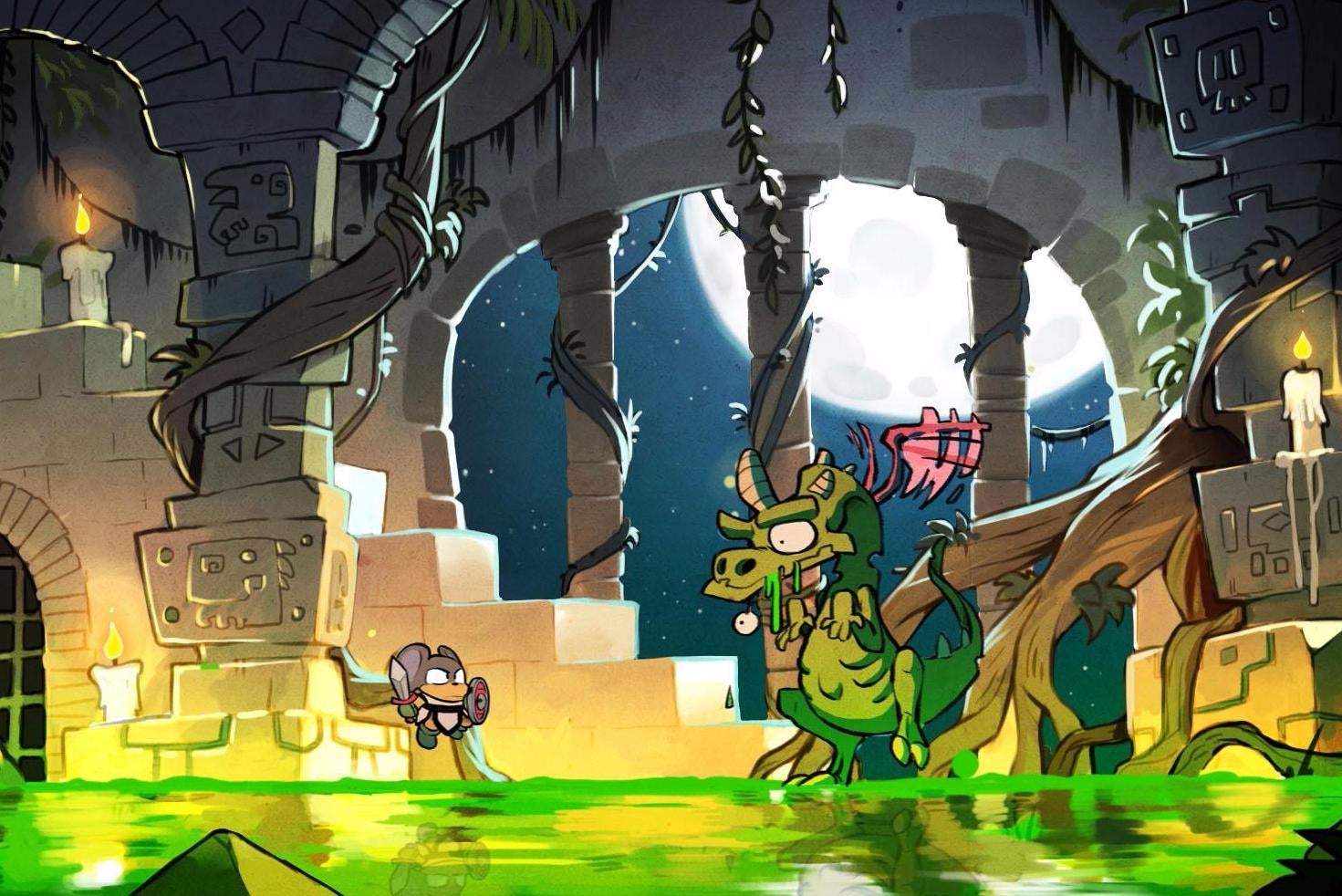 Immagine di Wonder Boy: The Dragon's Trap entra in fase gold
