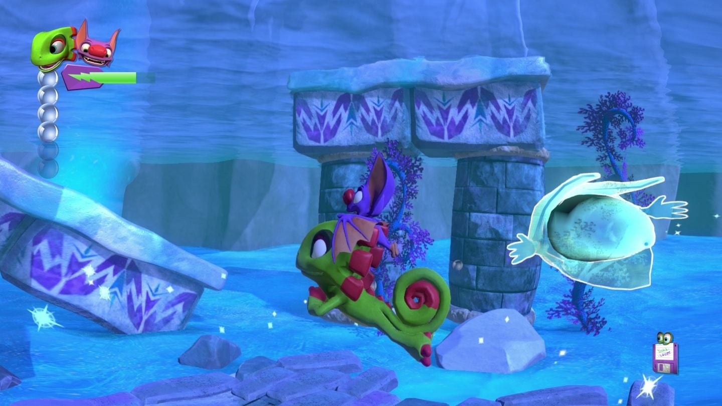 Yooka Laylee Ghost Writer locations   where to find the Red  Yellow  Green  Blue and Pink Ghosts - 78