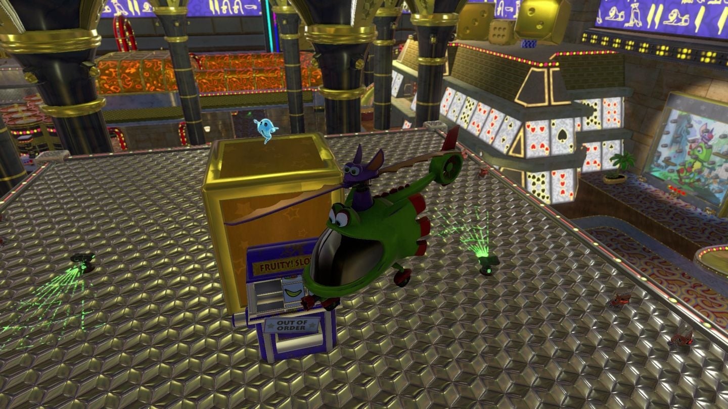 Yooka Laylee Ghost Writer locations   where to find the Red  Yellow  Green  Blue and Pink Ghosts - 79