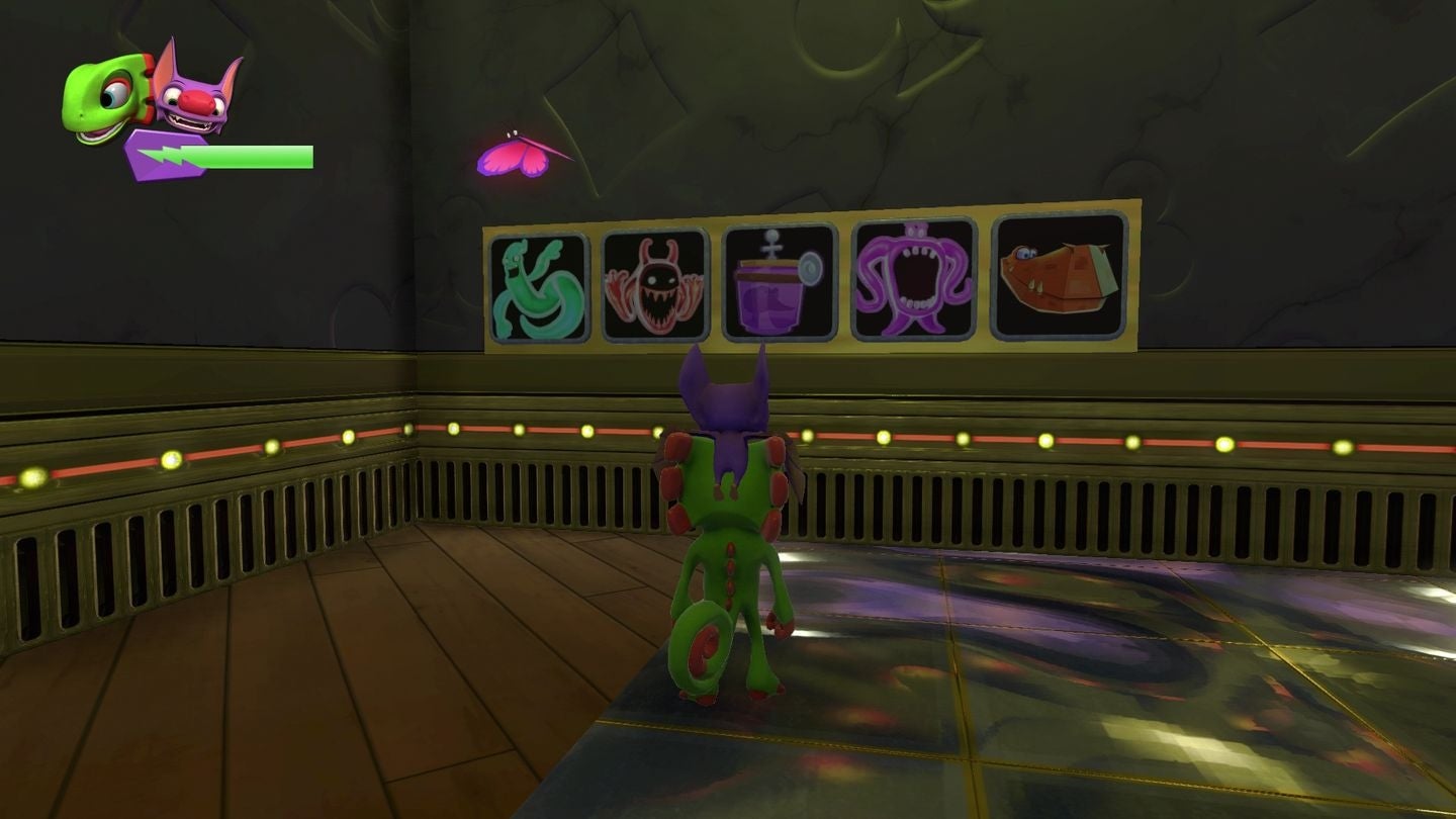 Yooka Laylee Ghost Writer locations   where to find the Red  Yellow  Green  Blue and Pink Ghosts - 24