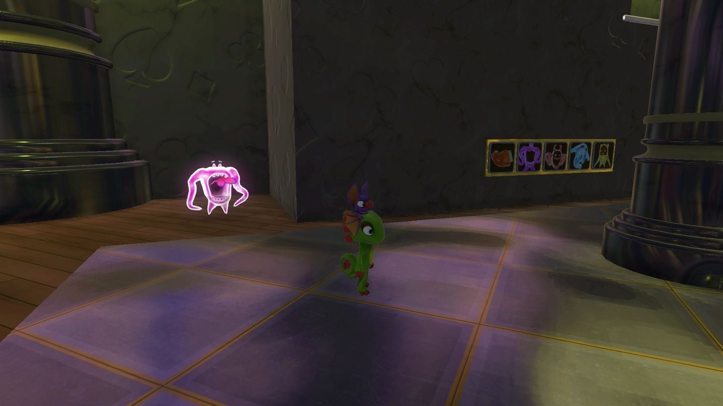 Yooka Laylee Ghost Writer locations   where to find the Red  Yellow  Green  Blue and Pink Ghosts - 19