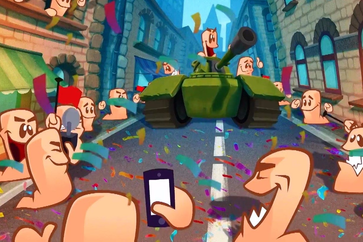 Image for Worms WMD wriggles onto Switch at the end of November