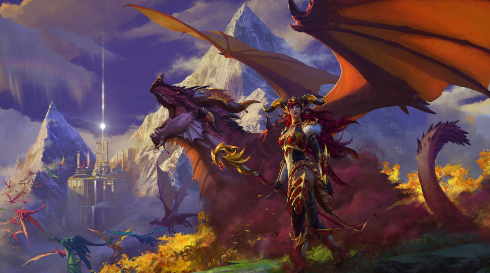 Immagine di World of Warcraft Dragonflight includerà alcuni dei personaggi più iconici di Hearthstone