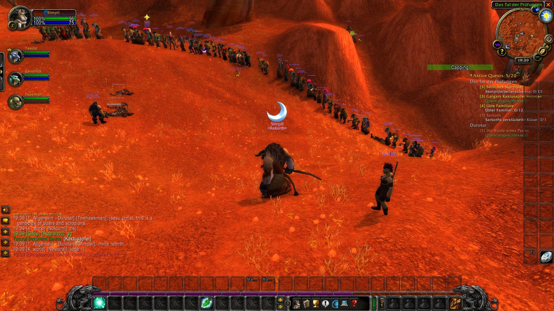 Thousands of World of Warcraft Classic players descended upon a single server to get a fresh levelling experience   and it was absolute chaos - 31