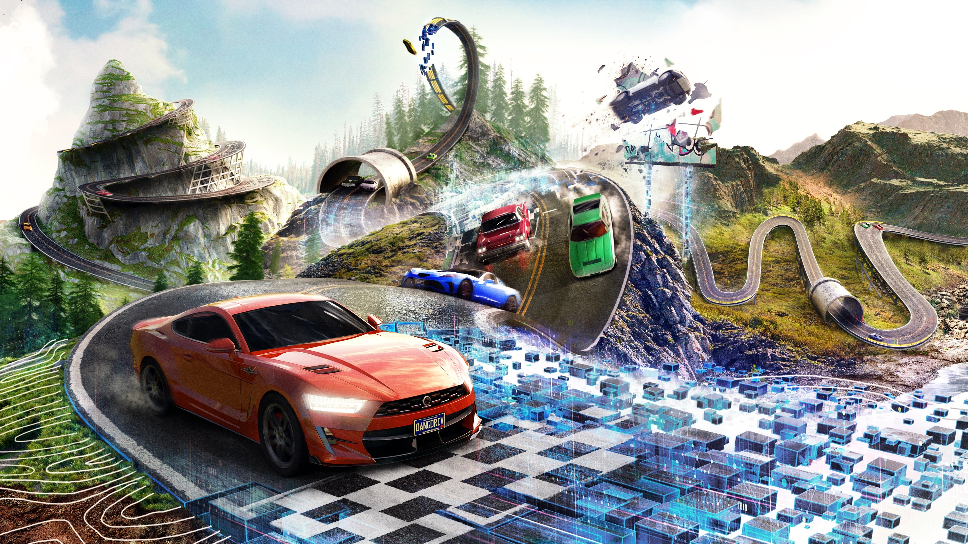 Image for Dangerous Driving dev's Wreckreation is an open-world racer with a DIY focus