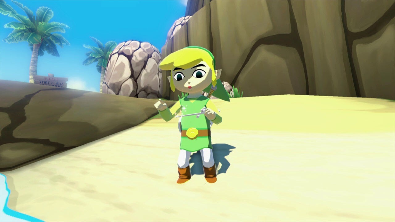 Link in Wind Waker HD