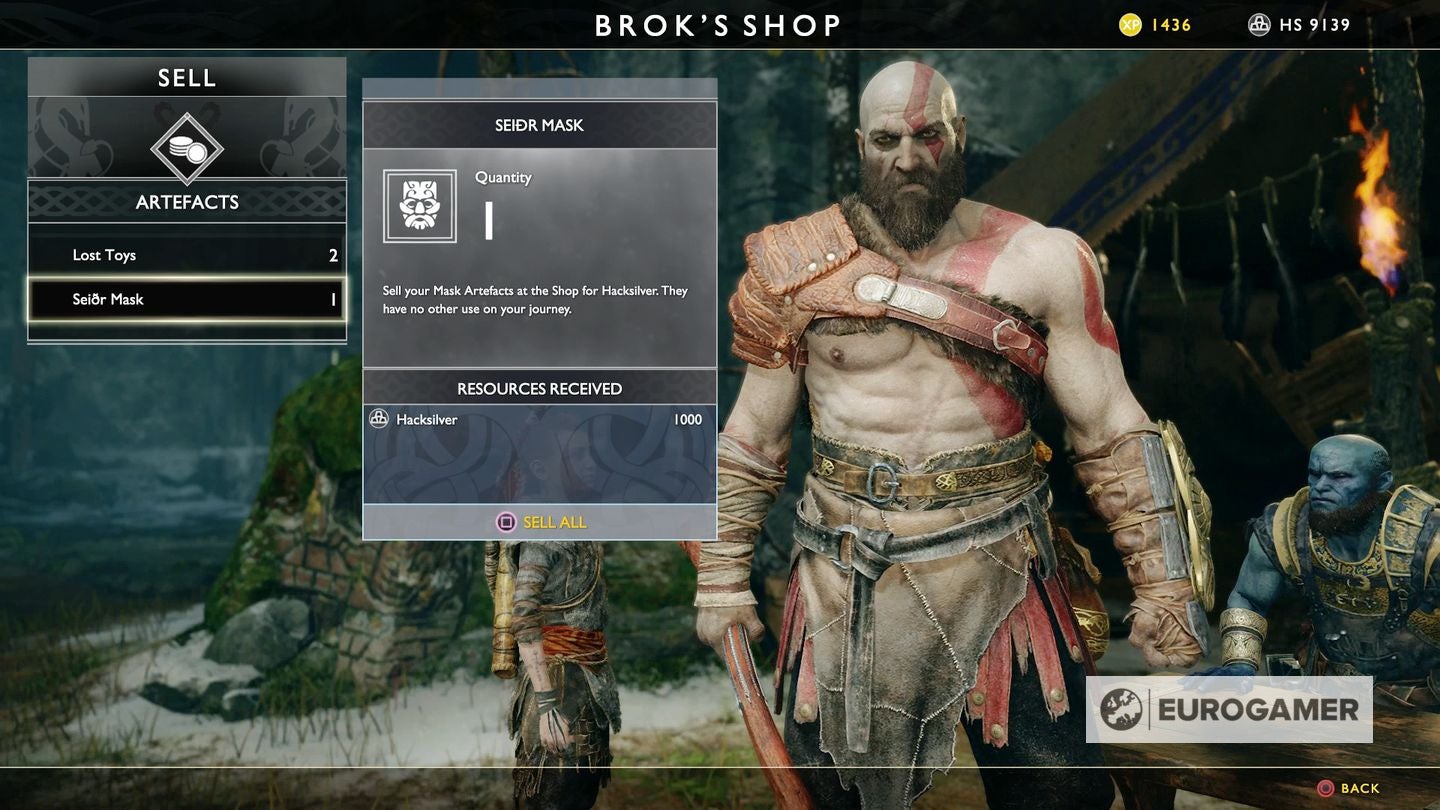 God of War Faces of Magic locations  Where to find all nine Seior Mask locations - 78