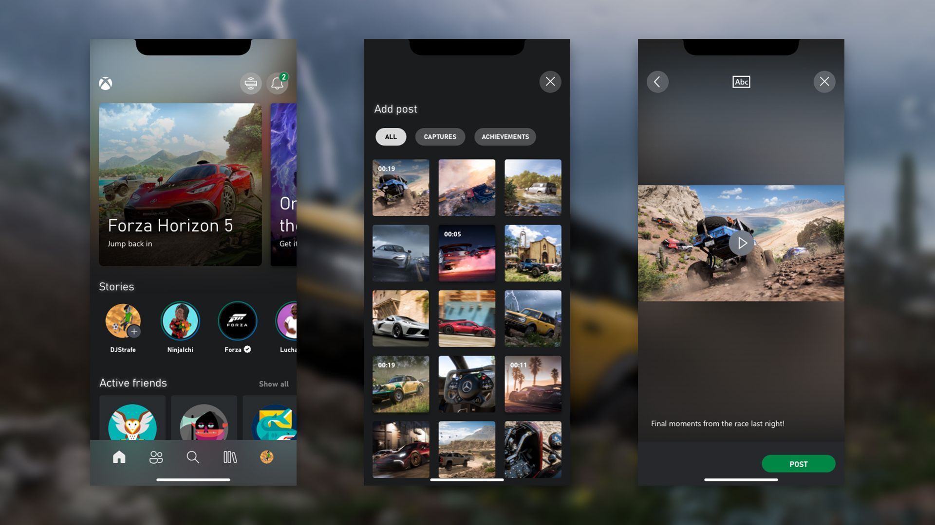 Imagem para App mobile da Xbox já te permite criar e partilhar stories