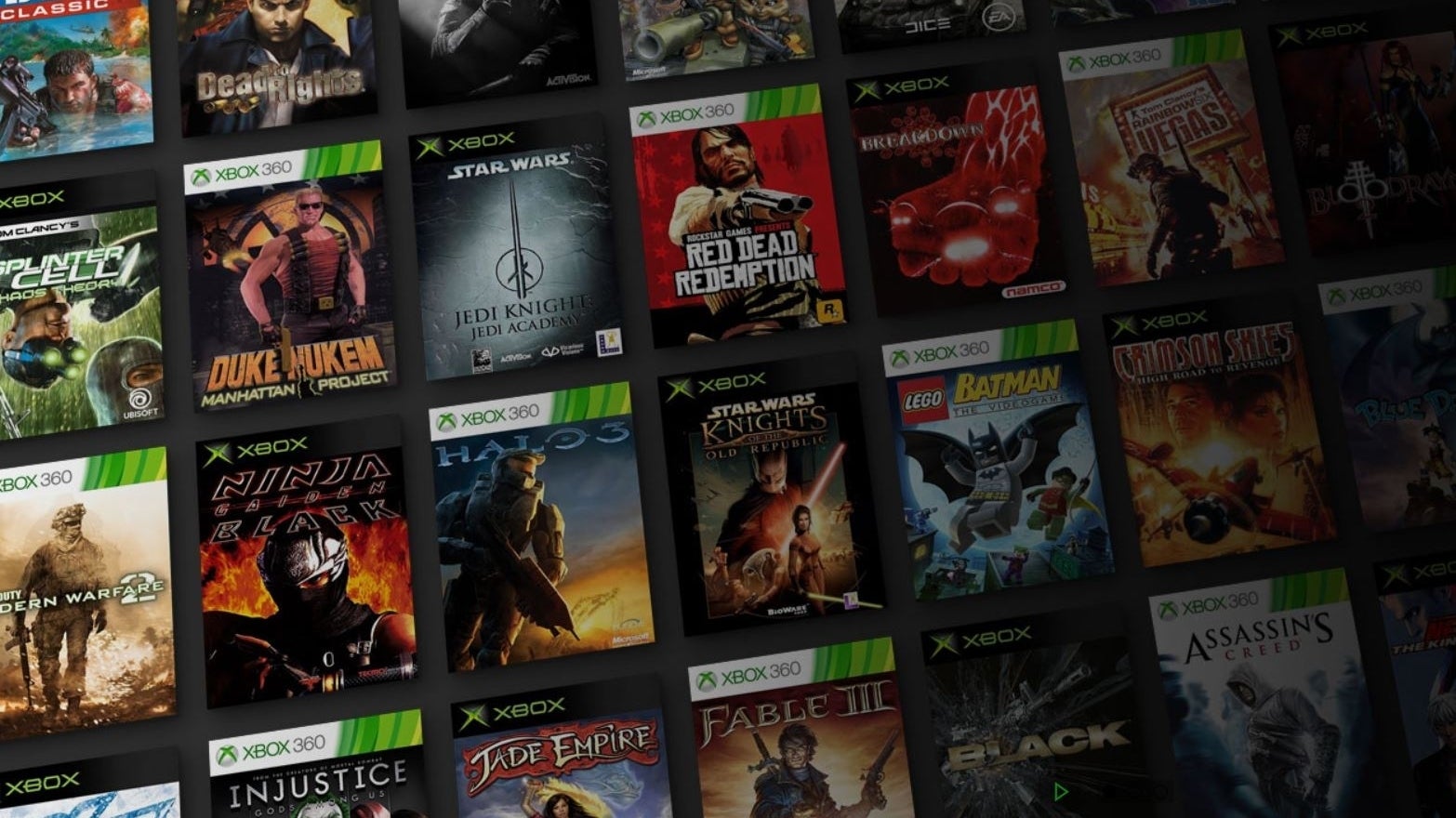 Lista de retrocompatibilidad de Xbox: todos los juegos de Xbox 360 que se  pueden jugar en Xbox One y Xbox Series X | Eurogamer.es
