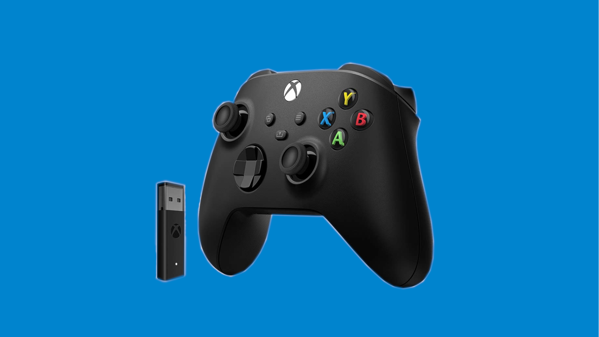 Bilder zu Xbox Wireless Controller im Angebot: Zusammen mit Wireless-Adapter für 59,99 Euro