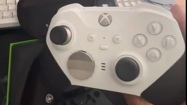 Image for Footage surfaces of white Xbox Elite Series 2 controller