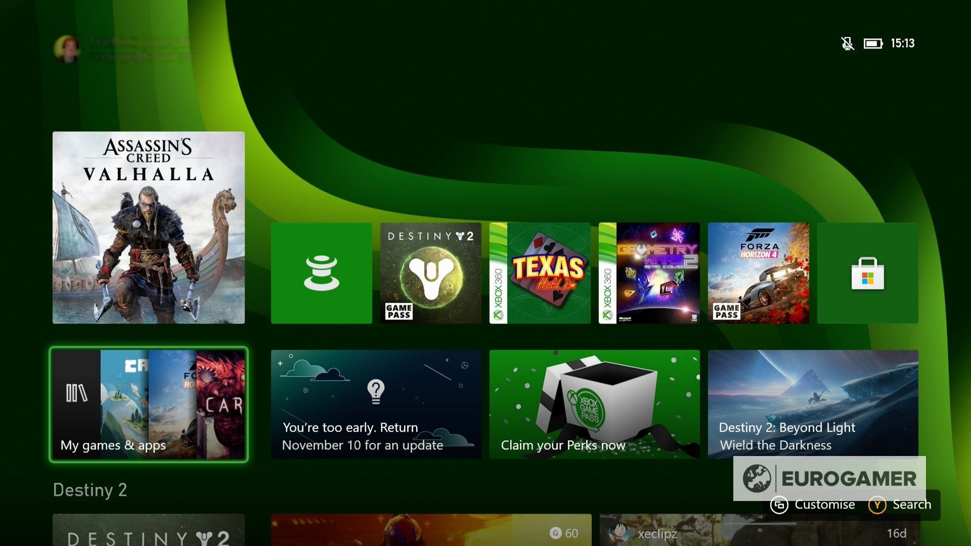 Главное меню Xbox one s. Даингл Лайт хбокс Ван Скриншоты.
