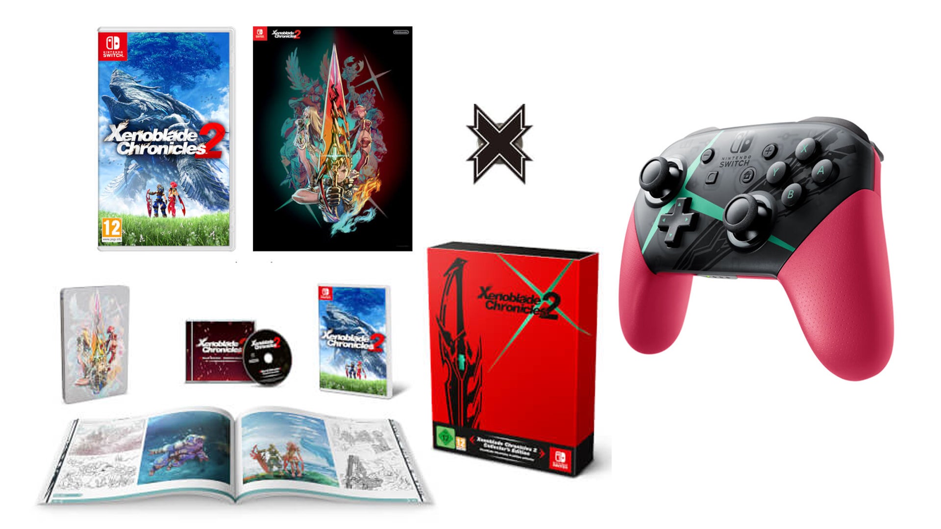 Image for Jelly Deals: Xenoblade Chronicles 2 Collector's Edition and Pro Controller up for pre-order