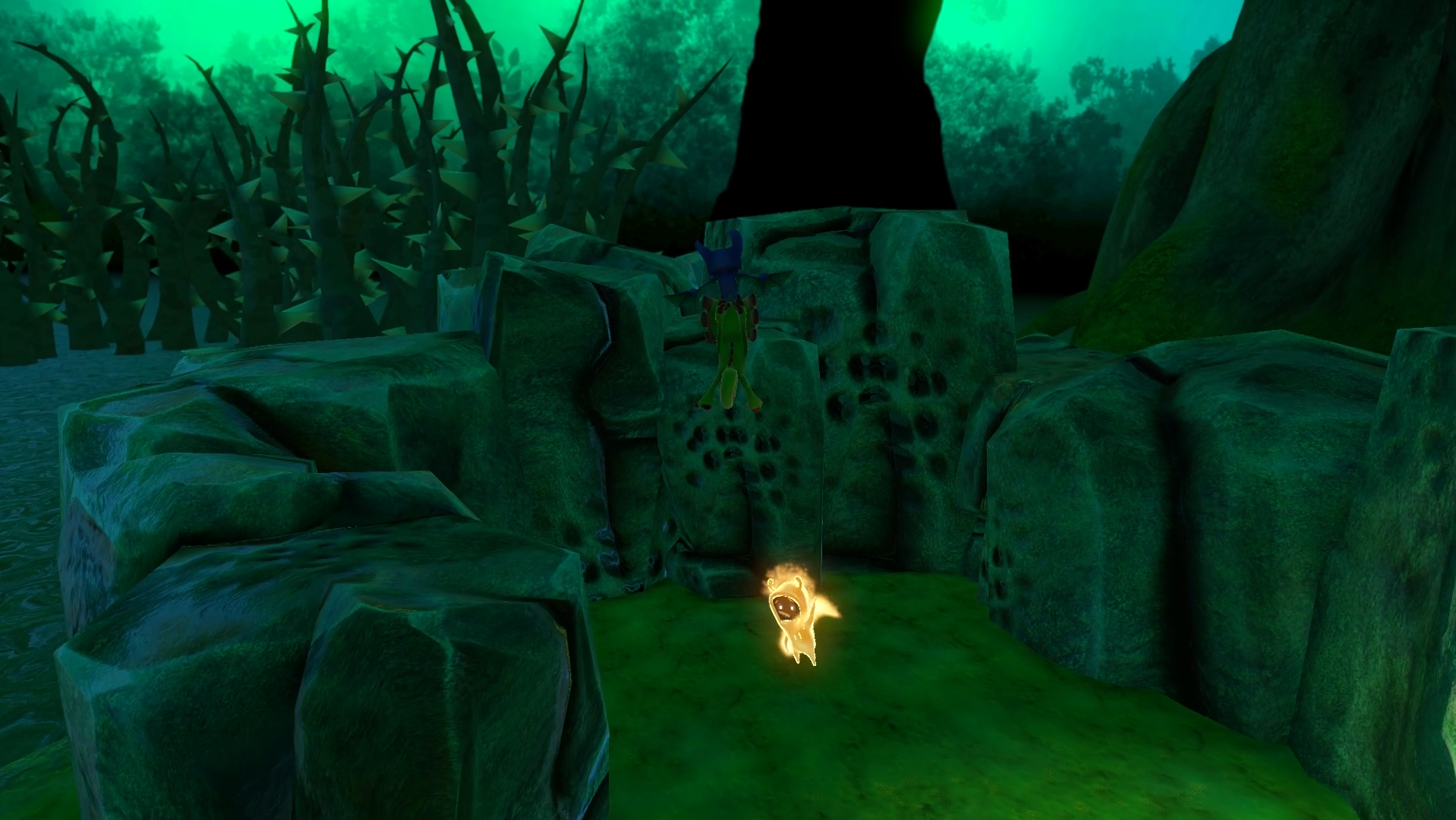 Yooka Laylee Ghost Writer locations   where to find the Red  Yellow  Green  Blue and Pink Ghosts - 66