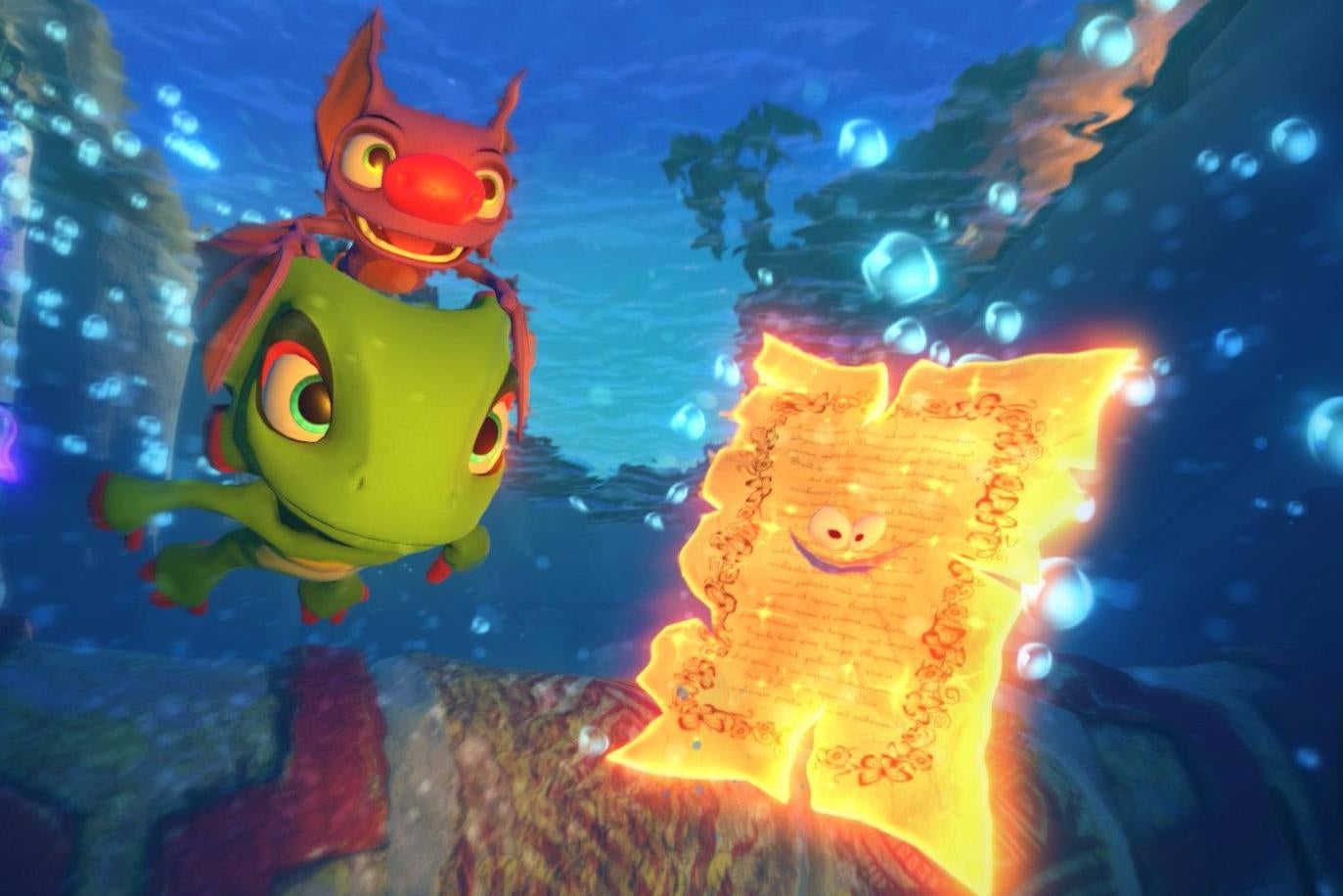 Image for Yooka-Laylee patch will tone down gibberish voices